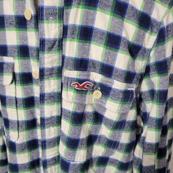 Hollister plaid flannel shirt - Picture 5 of 8